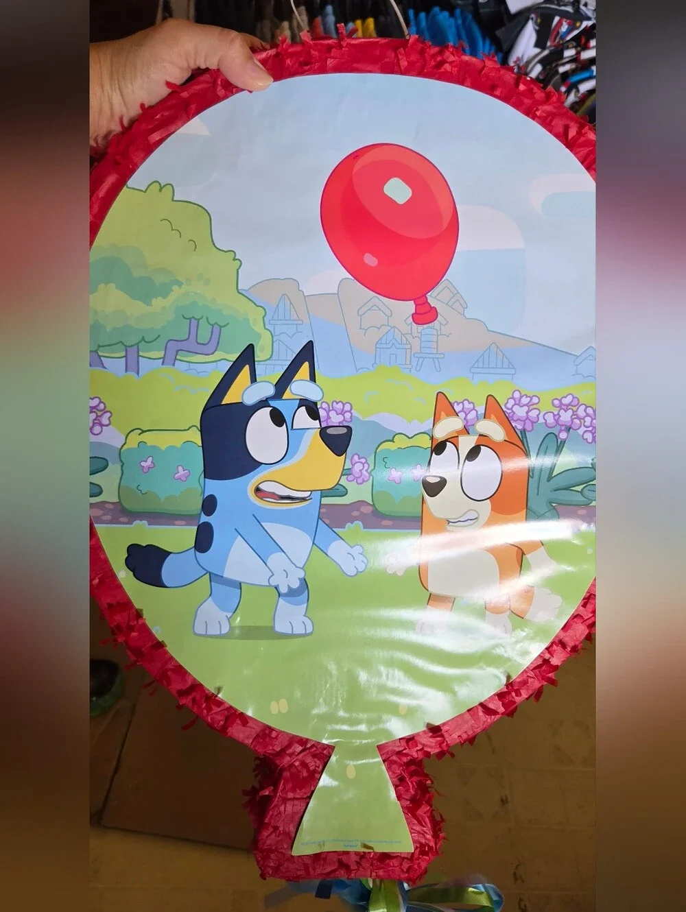 Bluey and Bingo Party Pinata, New With Tags, Approx. 21